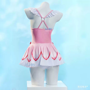 Shusheng-R Anime Puella Magi Madoka Magica Kaname Madoka Jumpsuit swimsuit Cosplay Costume S-XL