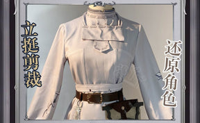 Game Identity V The Psychologist Cosplay Costume Game Cos The Psychologist Cosplay Ada Mesmer Costume and Cosplay