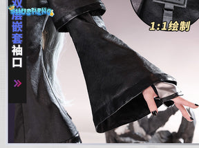 Game Cosplay Series: Arknights Lappland Elite 2 Cosplay Costume Full Set with Wolf Ears and Tail high quality Shushengcos