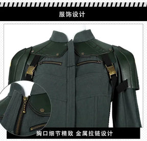Movie Thunderbolts Yelena Belova Cosplay Costume Superhero Jumpsuit Halloween Party Uniform Accessories Props Complete Set