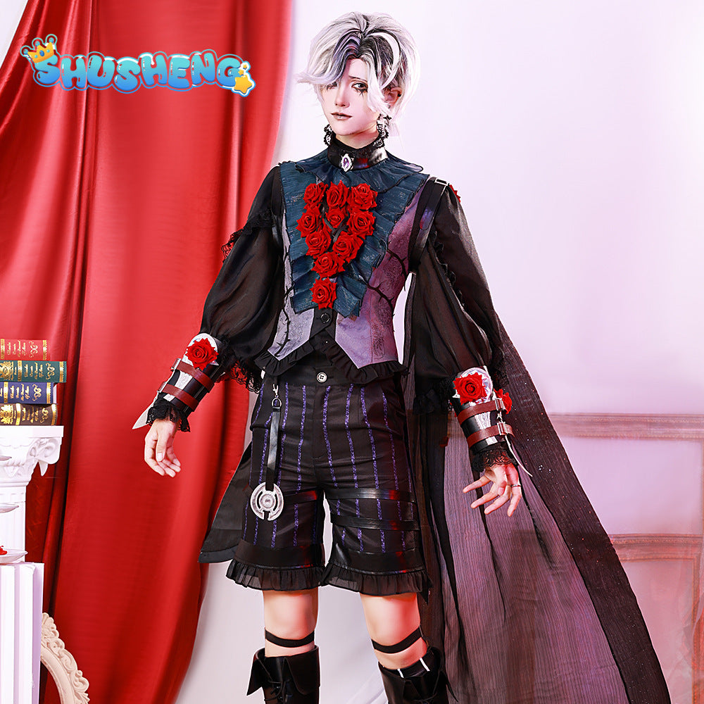 Luminary Emile Cosplay Game Identity V Luminary Emile Costumes Wig Full Set Halloween Party Cosplay Suits