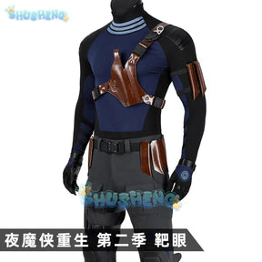 Daredevil Born 2 Bullseye Cosplay Costume Uniform Halloween Carnival Party Christmas Play Role Clothes Clothing for Men