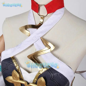 Shusheng Honkai: Star Rail Lingsha Cosplay Costume Uniform Hallowen Carnival Party Play Role Clothes Clothing for Women Men