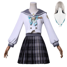 Anime Game Honkai Star Rail Fireflies Spring Missive Cosplay Clothing Full Set Costume Outfits For Woman JK Dress Cosplay Party