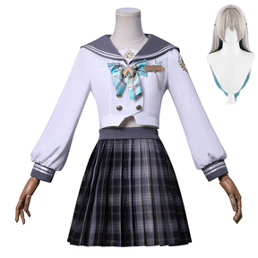 Anime Game Honkai Star Rail Fireflies Spring Missive Cosplay Clothing Full Set Costume Outfits For Woman JK Dress Cosplay Party
