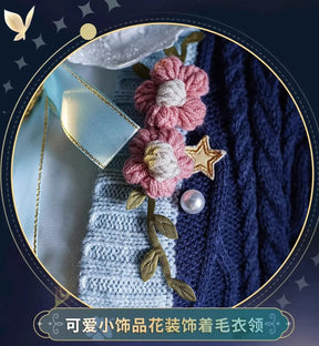 Shusheng-N Identity Ⅴ Helena Adams The Mind's Eye Cosplay Costume Sweater jacket dress props wig accessories set Halloween sweet uniform