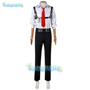 Game Limbus Company REVENGE Cosplay Costume Heathcliff Uniforms Black Outfits Halloween Carnival Party Suit Unisex Anime Cosplay