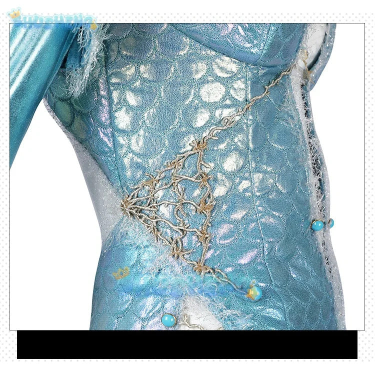 Baldurs Cos Gate 3 Shadowheart Wavemothes Robe Cosplay Costume Necklace Uniform Props Halloween Party for Women Girls Role Play
