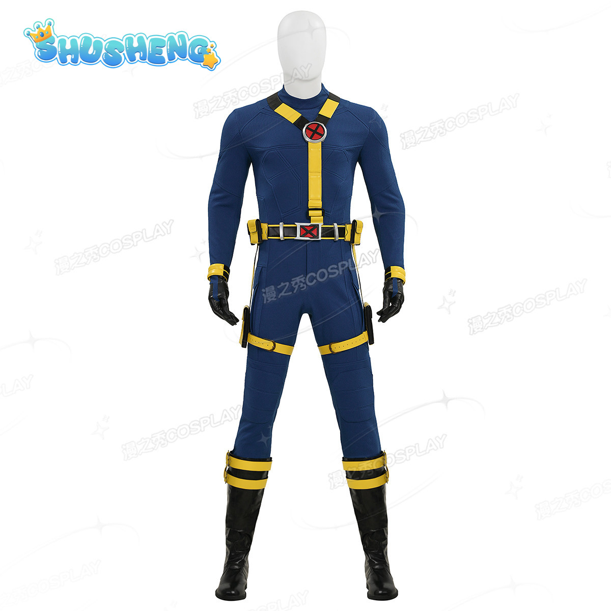 Movie Cosplay Series: revenge alliance5: Doomsday -	Cyclops/Scott Summers Cosplay high quality Costume full set