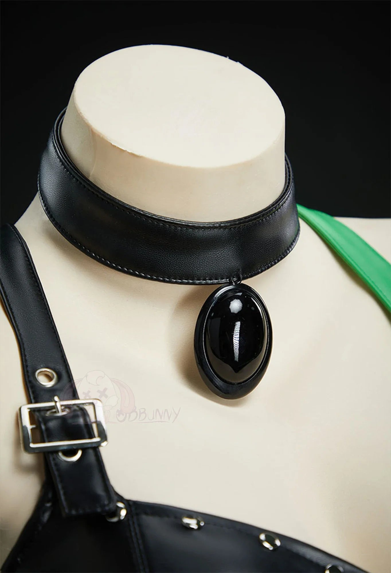 Shego Cosplay Kim Anime Costume Possible Leather top skirt necklace prop set Halloween women's sexy fantasy Shego uniform