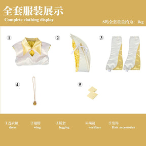 Hinamori Amu Shugo Chara Cosplay Transform into battle suit Costume Halloween Carnival Sweet Dress Prop and Accessory wig Set