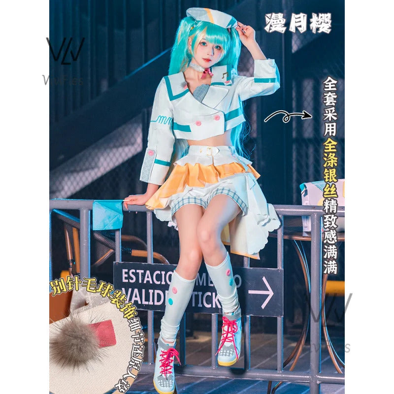 Anime Demon Miku Cosplay Costumes Women  Wings wrap Suit Miku Cute Devil Uniform With  Halloween Carnival Party Clothes