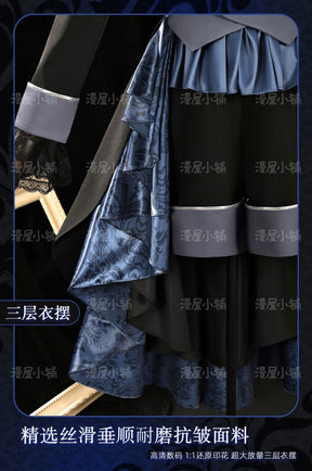 Black Butler Ciel Phantomhive Cosplay Costume Elegant Victorian Gothic Devil Uniform for Anime Conventions Carnival Theme Partie