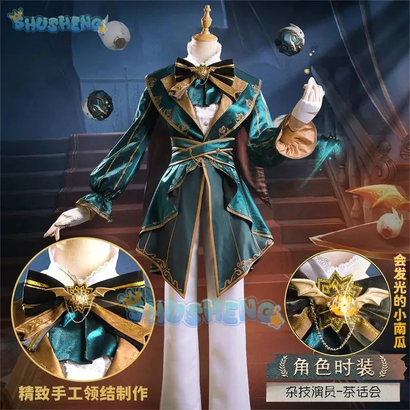 Anime Game Identity V Mike Morton Acrobat Cosplay Costume Uniform Halloween Carnival Party Role Play Outfit Full Set Shusheng