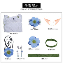 New Frieren Beyond Journey's End Stark Collaboration Cosplay Costume Wigs Dress Apron Full Set Halloween Anime Daily Outfit