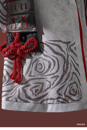 The Night Rose Hundred levels Cosplay Costume Halloween Sexy Kimono Dress Leather Pants Coat Waist Cover Gloves Set