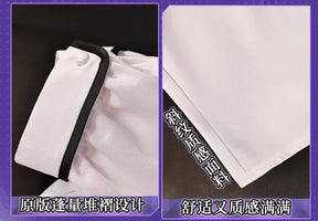Summer Pockets Naruse Shiroha Sorakado Ao Cosplay Costume Halloween Sweet JK Dress Hair Accessories Socks Top Uniform Woman Set