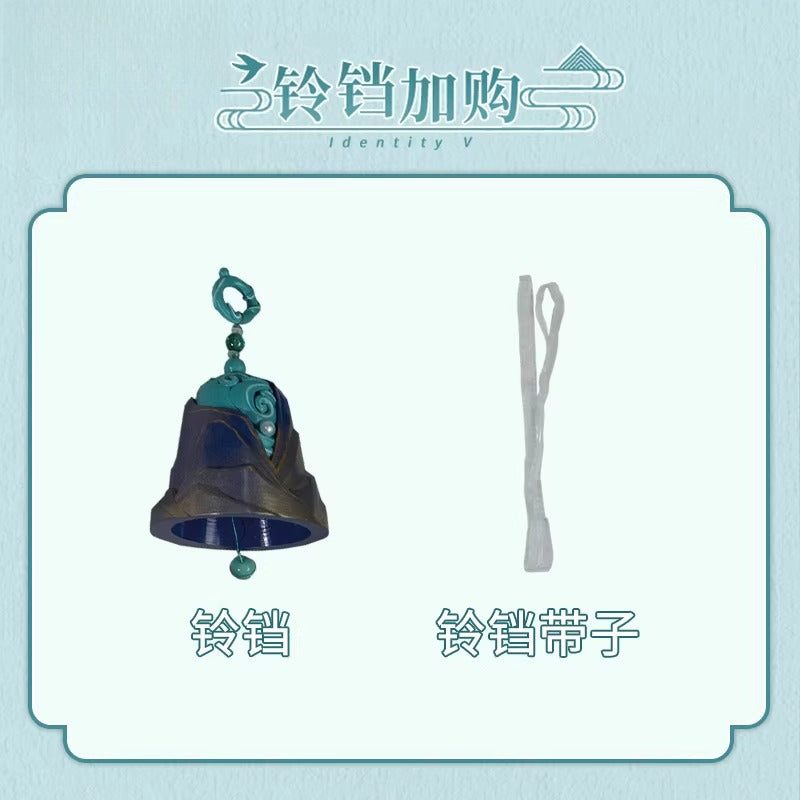 New Game skin Cosplay Series:Identity V Wu Chang (Xie Bian/Fan Wujiu) - Verdant Realms Unfurled Cosplay Costume full set Shushengcos S-XL