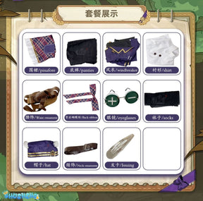 Identity V Cos Demi Bourbon Mixologist Cosplay Costume Survivor Woman Halloween Party Set Comic-Con Disguise Tower of Lvory