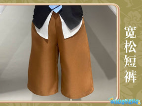 Anime Bungo Stray Dogs Edogawa Rampo Cosplay Costume Halloween Unisex Uniform Detective Suit Party Colthing
