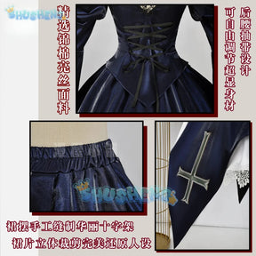 ‌Rozen Maiden.‌ Black Honey‌ Cosplay Costume‌‌Gothic Lolita‌ Uniform Halloween Carnival Party Christmas Play Role Clothing