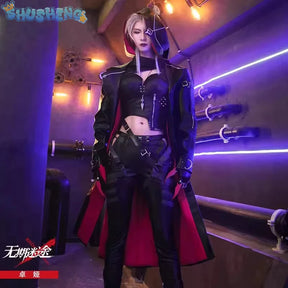 Path To Nowhere Zoya Lovely Sexy Uniform Cool Cosplay Costume Halloween Carnival Party Role Play Outfit Women XS-2XL