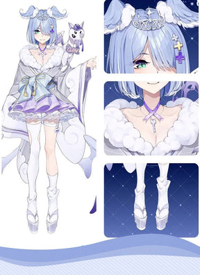 Virtual YouTuber VTuber Elira Pendora NIJISANJI EN LazuLight Cosplay Costume Anime Sexy Woman Kimono Lolita Dress Halloween Suit