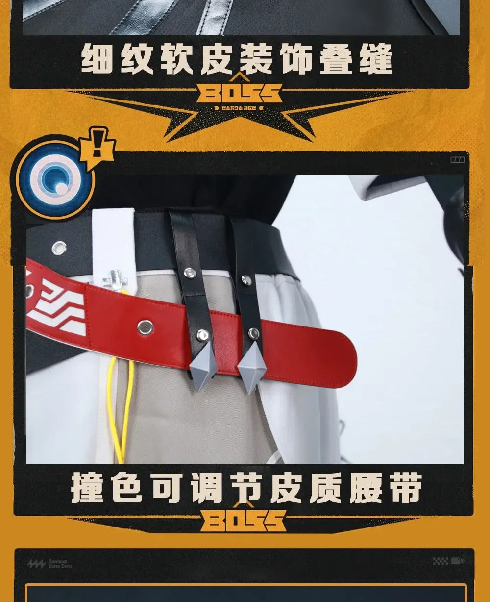 Shusheng-R Zenless Zone Zero Ye Shiyuan Cosplay Costume