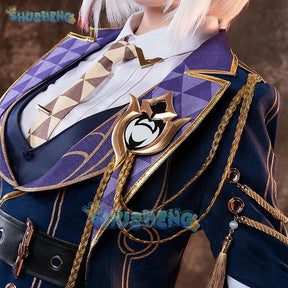 Shusheng Topaz Cosplay Honkai: Star Rail Costume Stone Heart Ten People Skin Fashion Business Suit Halloween Role Play Clothing