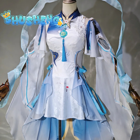Qingxiao Cosplay Costume Game Cosplay Series: Wuthering Waves New character Qingxiao Cosplay elegant Costume full set