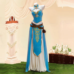 Game Legend of Zelda Zelda Knight Zelda Sexy Dress Cosplay Costume S-XL