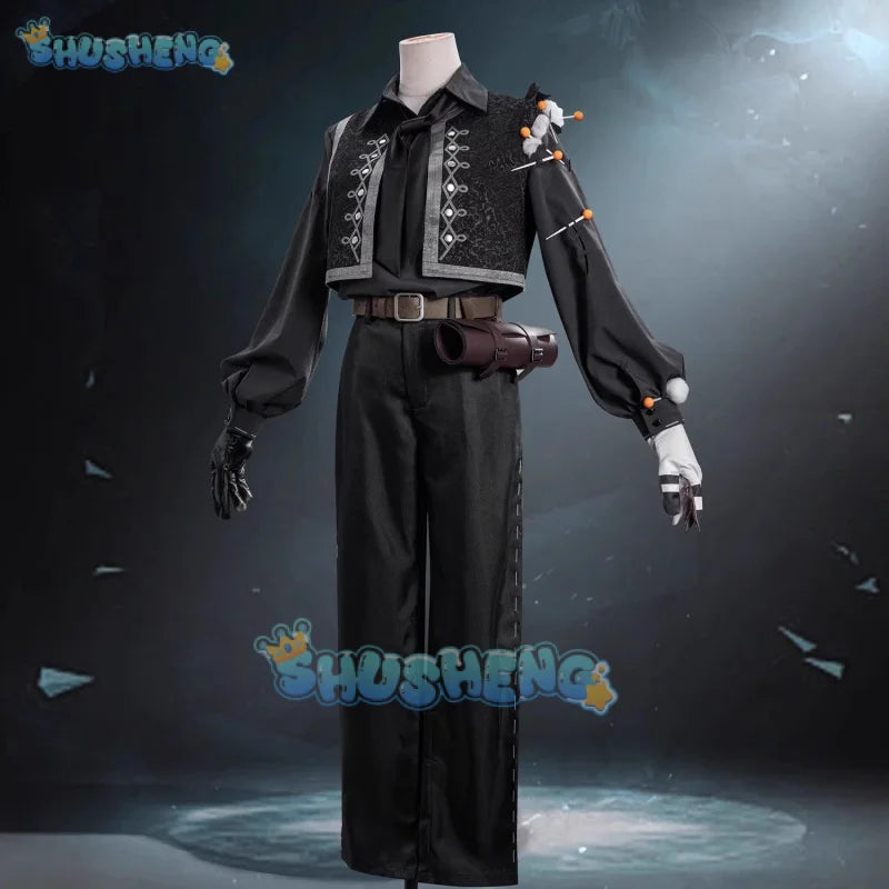 Identity V Matthias Czernin Puppeteer Game Suit Handsome Uniform Cosplay Costume Halloween Party Role Play Outfit Men