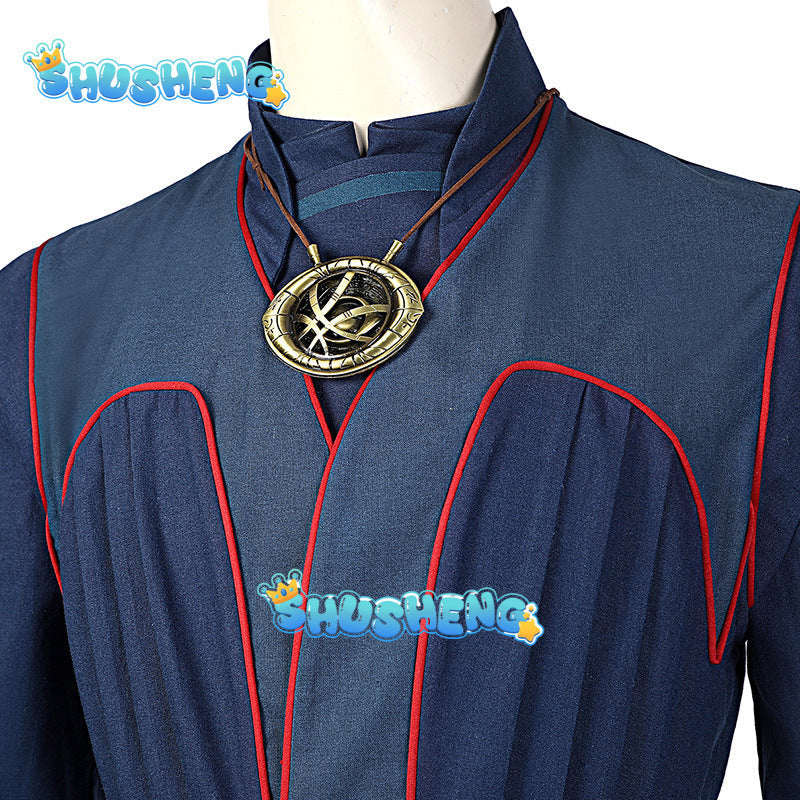 Doctor Strange 2  Multiverse of Stephen Strange Cosplay Costume Halloween party adult man  size complete set