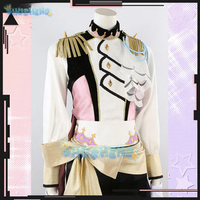 Ensemble Stars Esupuri Sagiri Esu Hanamura Fuyume Natsu Kanna Hojo Raika Cosplay Costume Uniform Halloween Carnival Party