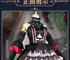 Game Dead and Bloomed in the Mansion Devil Cosplay Costume Lolita Dress Halloween Carnival Uniform Anime Clothing Party Suit