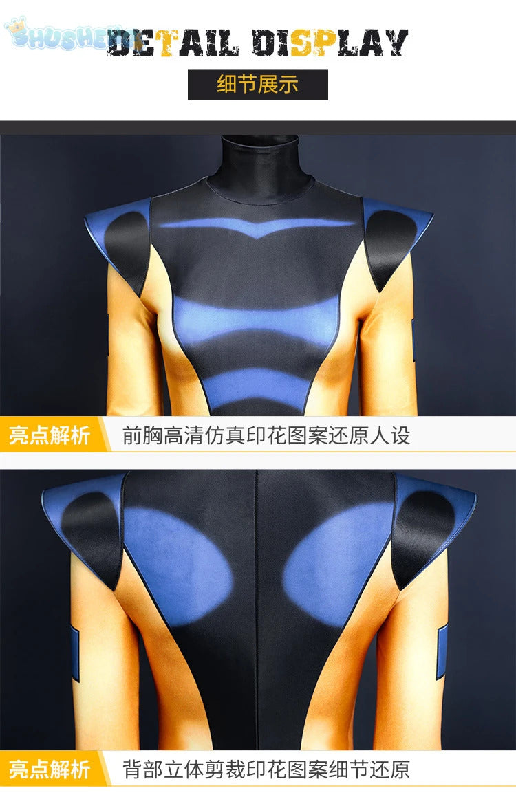 X Men 97 Phoenix Jean Grey Summers Cosplay Suit Superhero Bodysuit Phoenix Suit Spandex Outdo Halloween Suit