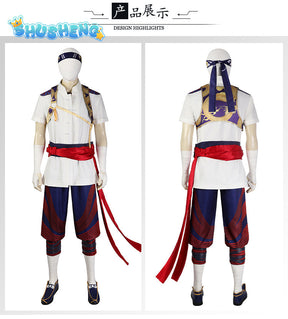 Liu Kang Cosplay Costumes Fantasia Game Mortal Uniform Kombat Role Play Outfit Halloween Carnival Party Suit For Men