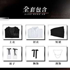 Love and Deepspace Heroines Cosplay Costume Dream Prelude Uniform Skirt Earrings Abysswalker Halloween Party Women Carnival