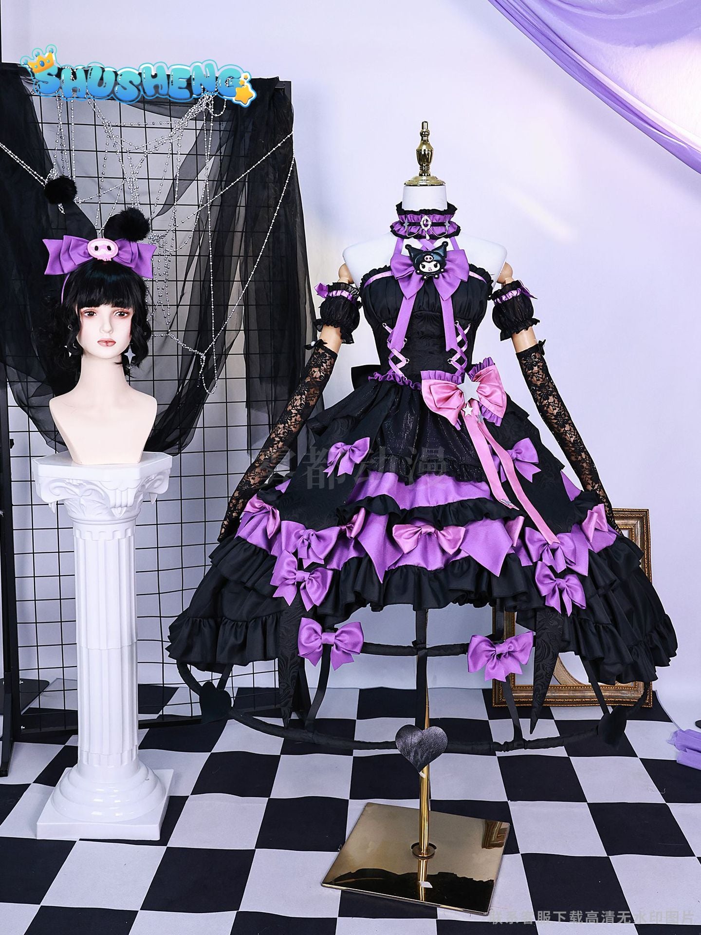 Bloody Queen Mary Cosplay Game Identity Bloody Queen Cosplay Costume Party Uniform Lolita Dress Carnival Anime Role Play Suits