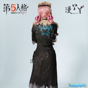 Game Identity V Cheerleaders Lily Barriere Cosplay Costume Women Dazzled Punk Uniform Suit Halloween Carnival Outfit for Woman