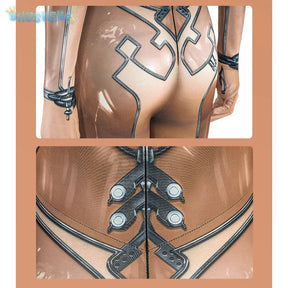 Eve IN STOC Game Stellar Blade Cosplay Costume Superhero Bodysuit Woman Catsuit Printed Spandex Eve Outfit Halloween Costume