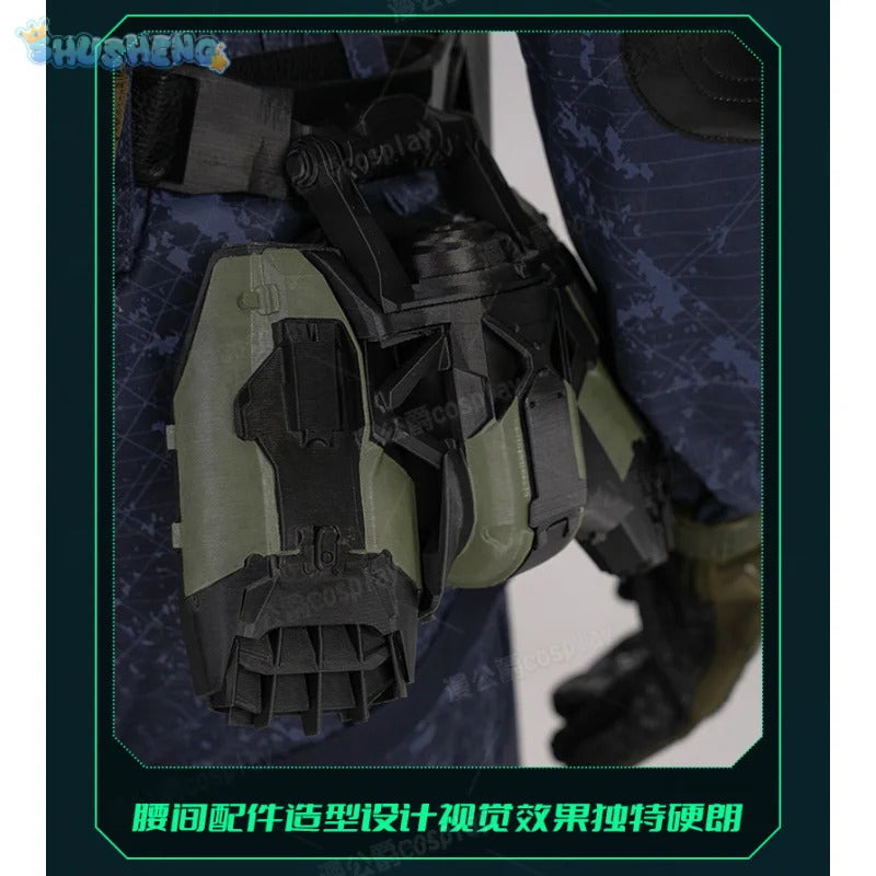 Game Delta Force: Hawk Ops Long Wei Cosplay Costume Halloween high-quality men women combat uniforms prop gloves accessories set