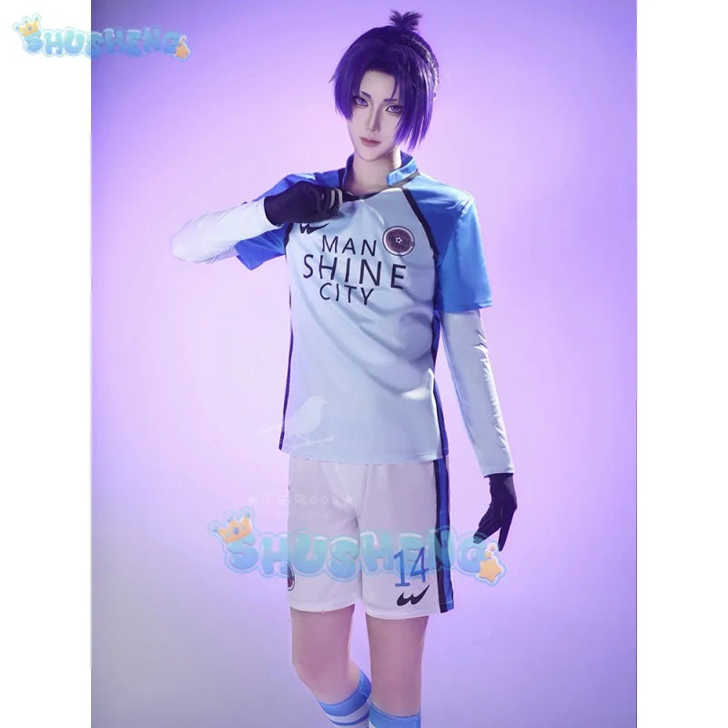 Nagi Seishiro Mikage Reo Chigiri Hyoma Cosplay Costume BLUE LOCK Carnival Uniform Anime Halloween Costumes Game