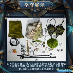 Games Identity V Demi Bourbon Cosplay Costume Barmaid Proofreader Uniform Halloween Carnival Party Christmas Play Role Clothing