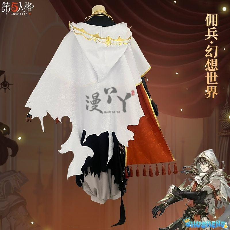 Identity V Naib Subedar Cosplay Costume Mercenary Cos Handsome Fashion Uniforms Activity Party Role Play Clothing Game