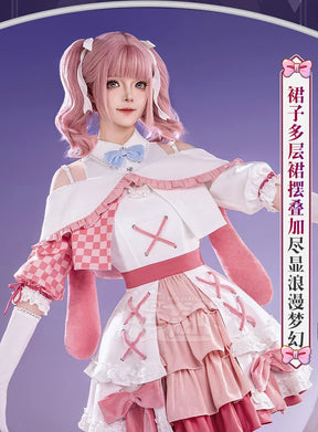Girls Band Cry‌ Nina 486 Tomo Hina Cosplay Costume Uniform Halloween Carnival Party Christmas Play Role Clothes Clothing