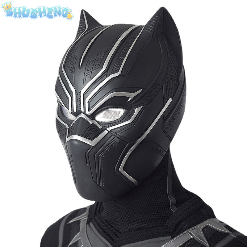 Movie Black Panther Cosplay Costume Marvel Superhero Cos Jumpsuit Halloween Carnival Role Play Party Zentai Adult