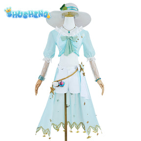 Identity V Demi Bourbon Bartender Sea Salt Special Cosplay Costume Cos Game Anime Party Uniform Hallowen Play Role Clothes