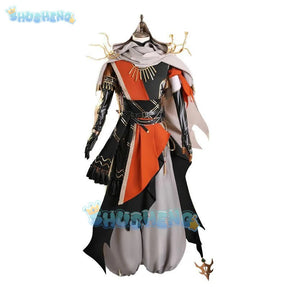 Shusheng-R Identity Ⅴ Mercenary Naib Subedar Cosplay Costume Uniform Halloween Carnival Party Christmas Play Role Clothes Clothing