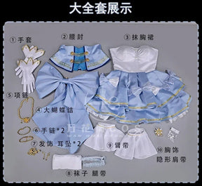Vladilena·Milize Cosplay Anime 86 -Eightysix- Costume Magical Girl Uniform Dress Halloween Party Role Play Clothing